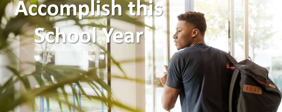 5 Things You Must Accomplish this School Year